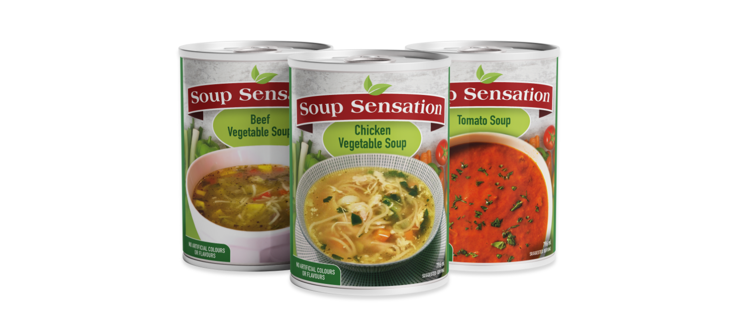 Sensation Soup Cans
